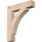 Ekena Millwork Thorton Block Smooth Bracket, Douglas Fir, 5 1/2"W x 30"D x 34"H BKT06X30X34THR05SDF - alternate 1
